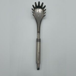 LE CREUSET Pasta Fork Hanging Stainless Steel Serving Spoon Metal